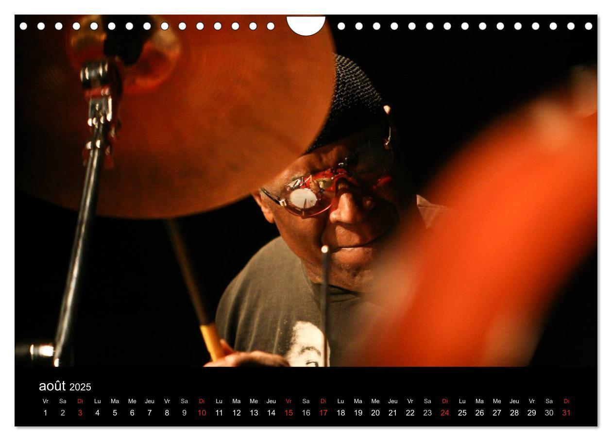 Bild: 9781325964840 | Jazz drums (Calendrier mural 2025 DIN A4 vertical), CALVENDO...