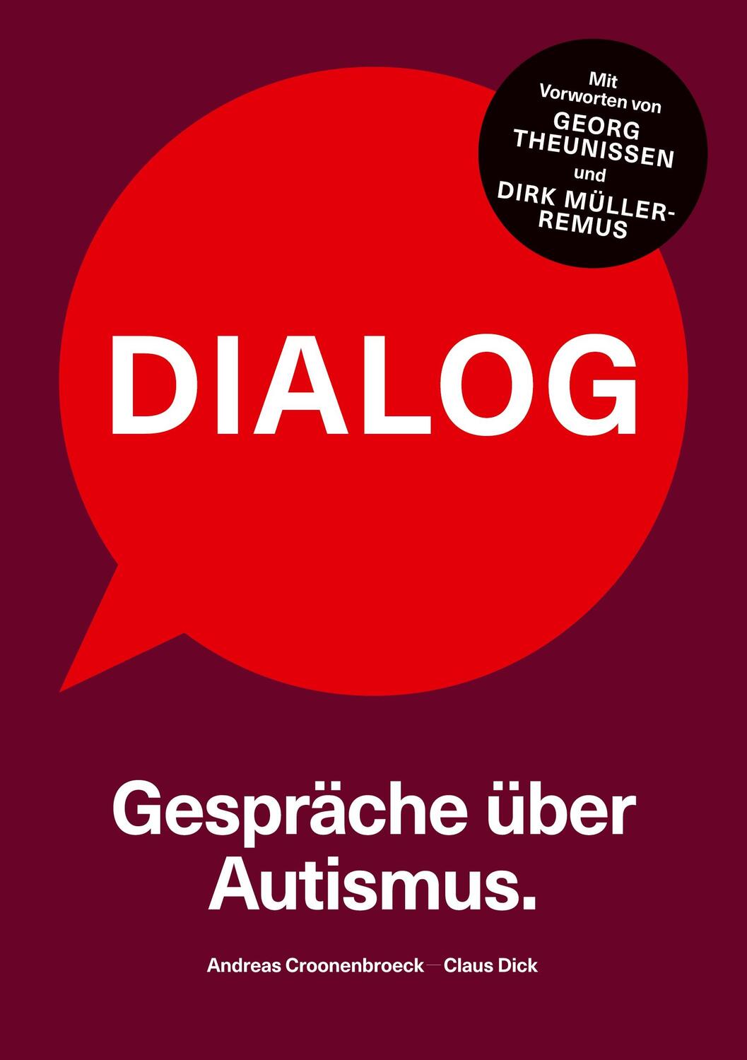 Cover: 9783759702609 | Dialog. Gespräche über Autismus. | Andreas Croonenbroeck (u. a.)
