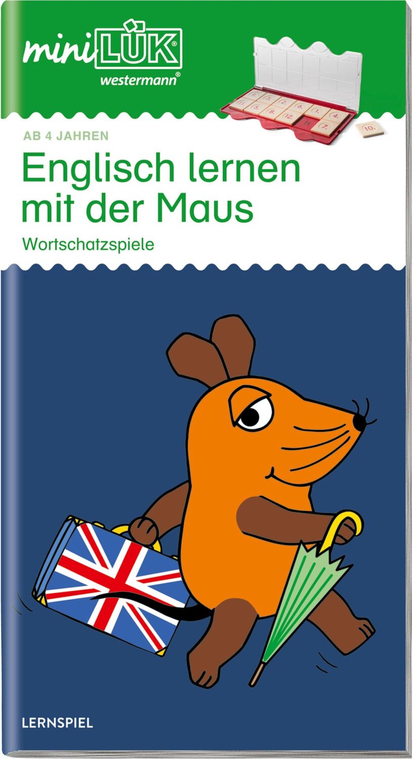 Cover: 9783837745177 | miniLÜK. Learning English mit der Maus | Wortschatzspiele ab 4 | Vogel