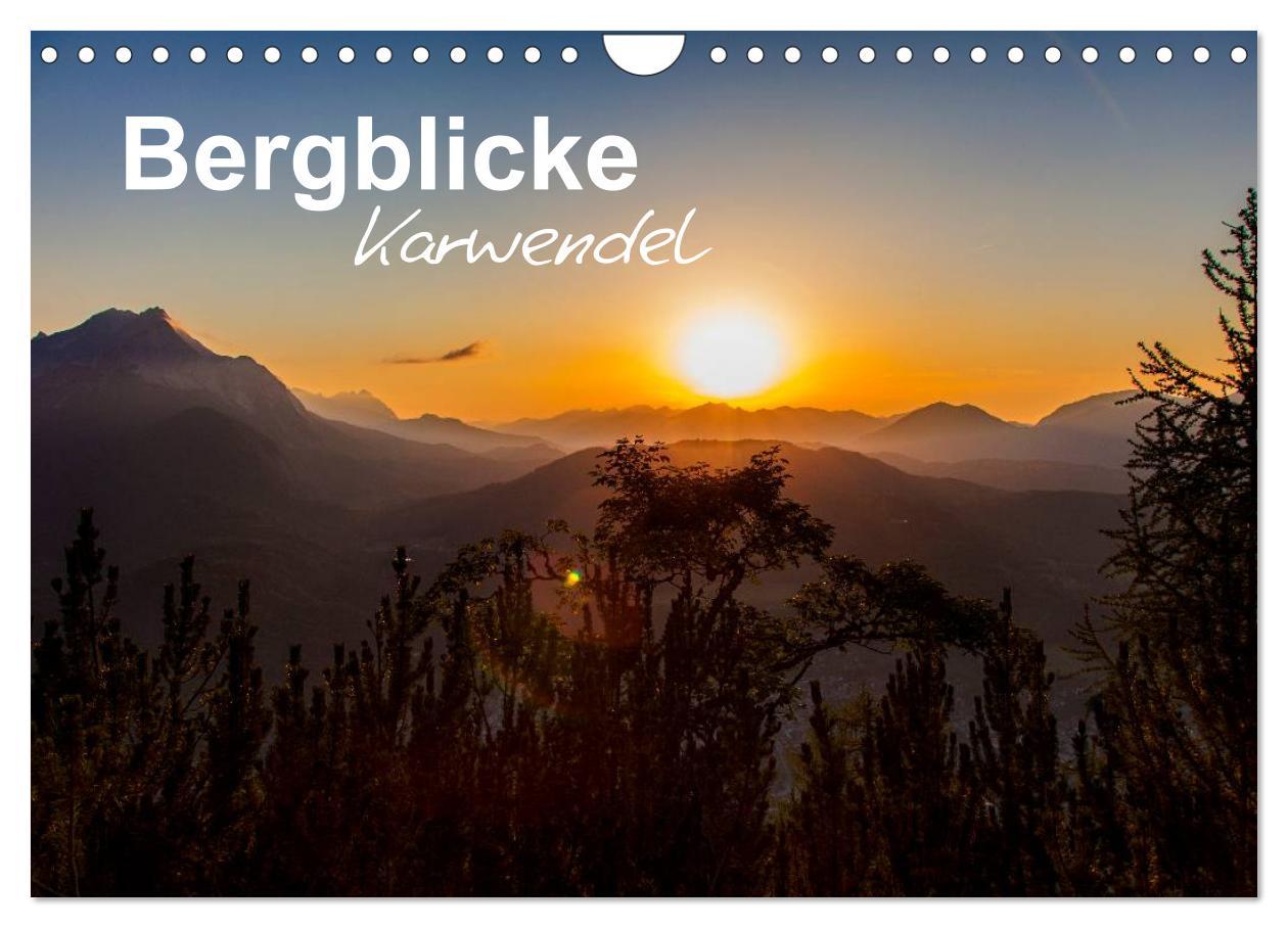 Cover: 9783435613595 | Bergblicke - Karwendel (Wandkalender 2025 DIN A4 quer), CALVENDO...