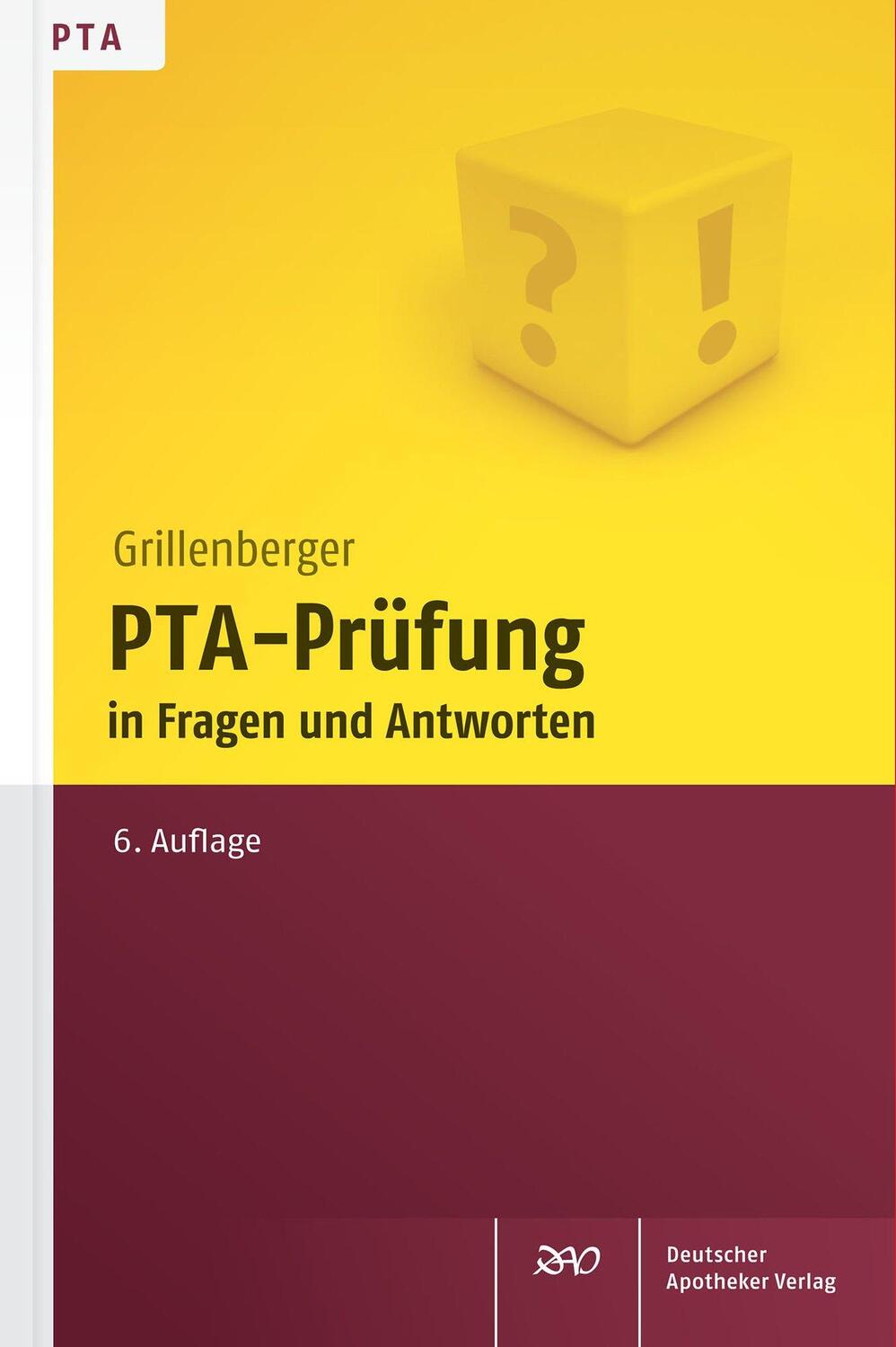 Cover: 9783769264180 | PTA-Prüfung in Fragen und Antworten | Kurt Grillenberger (u. a.)