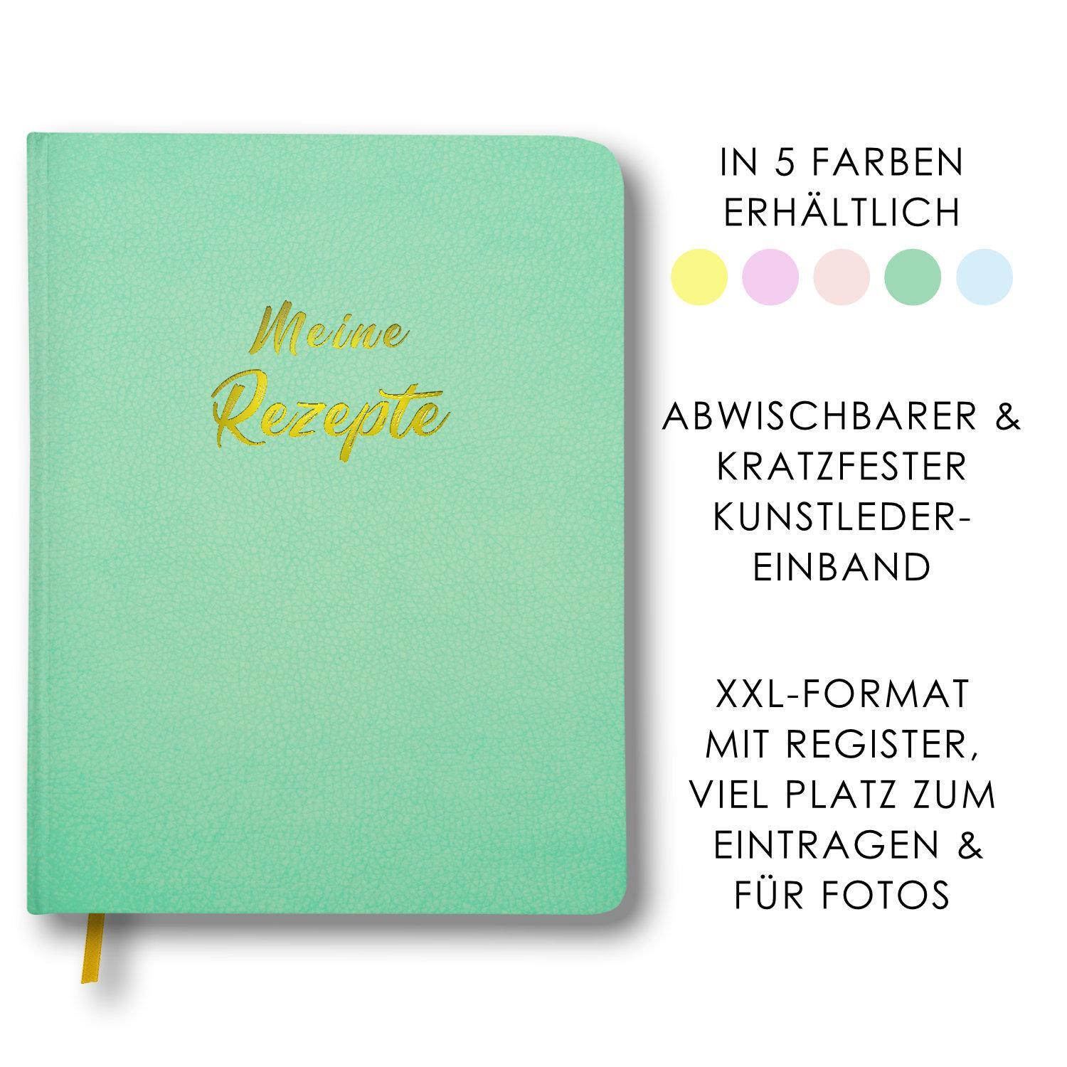 Cover: 9783517303079 | Meine Rezepte mintgrün | Notizbücher | Gebunden | Deutsch | 2020