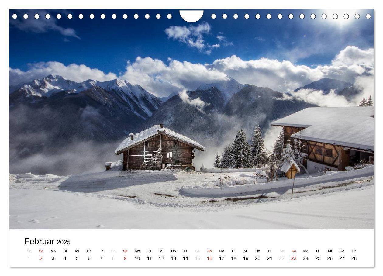 Bild: 9783435617807 | Bergbauernhöfe im Ultental (Wandkalender 2025 DIN A4 quer),...