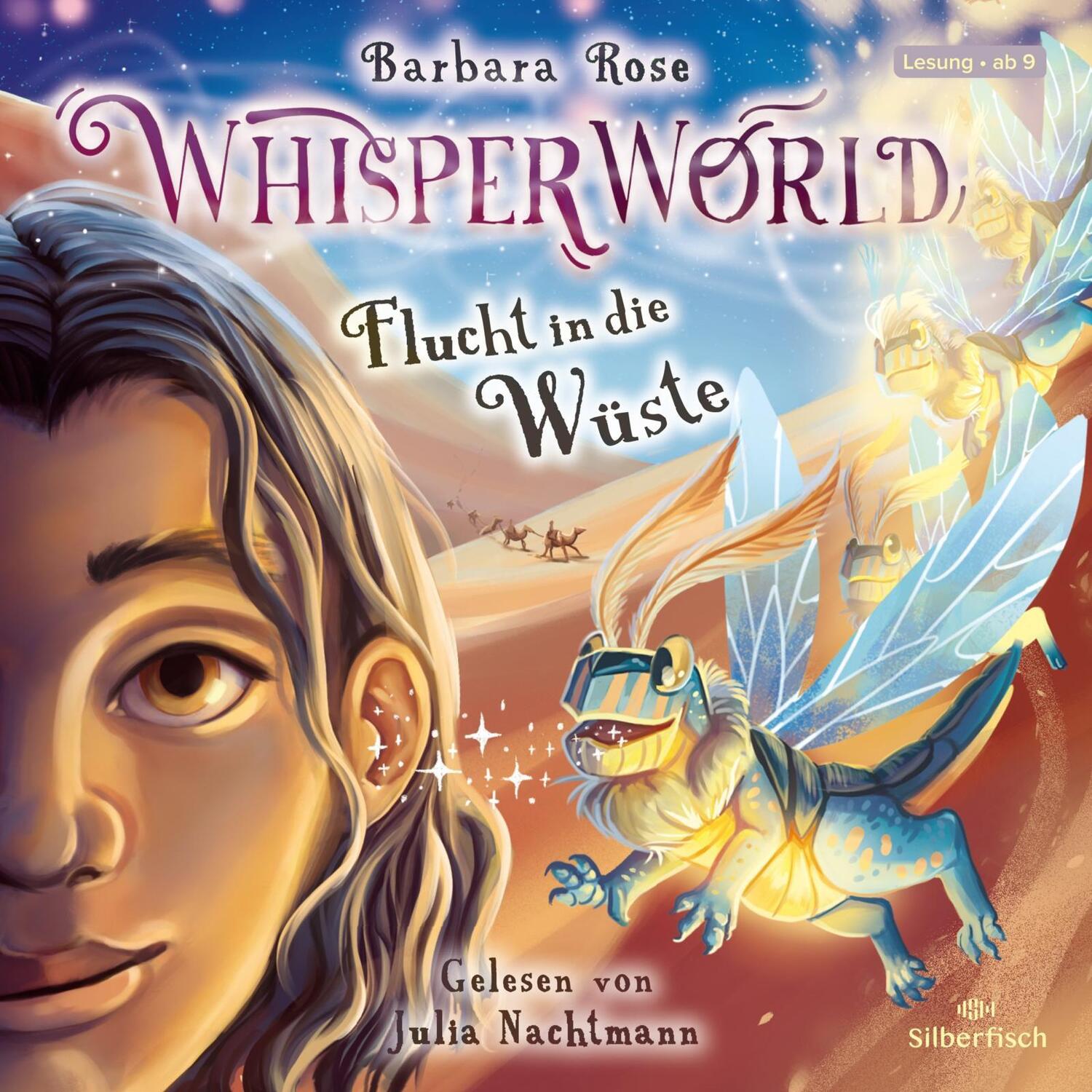 Cover: 9783745603507 | Whisperworld 2: Flucht in die Wüste | 3 CDs | Barbara Rose | Audio-CD