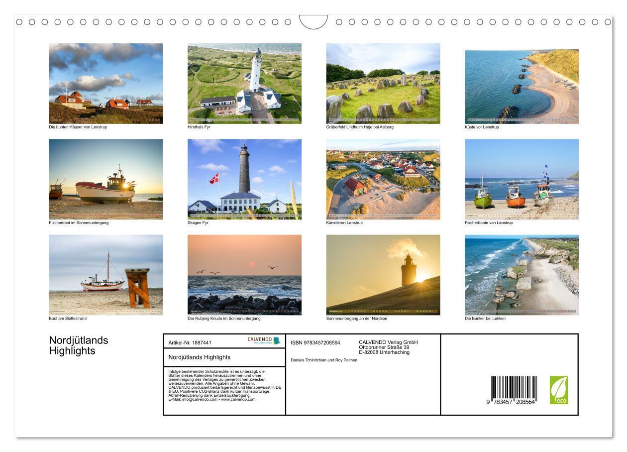 Bild: 9783457208564 | Nordjütlands Highlights (Wandkalender 2025 DIN A3 quer), CALVENDO...