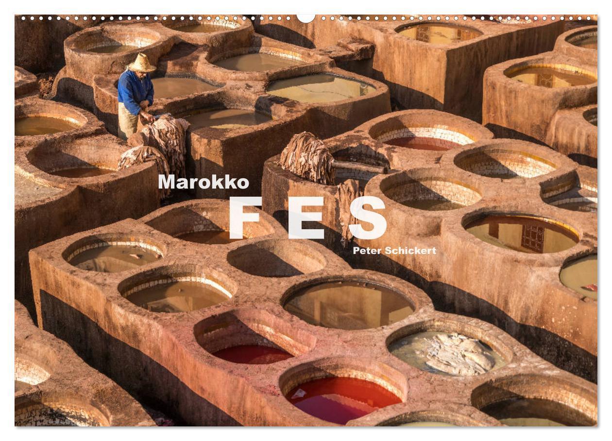 Cover: 9783383120374 | Marokko - Fes (Wandkalender 2024 DIN A2 quer), CALVENDO Monatskalender