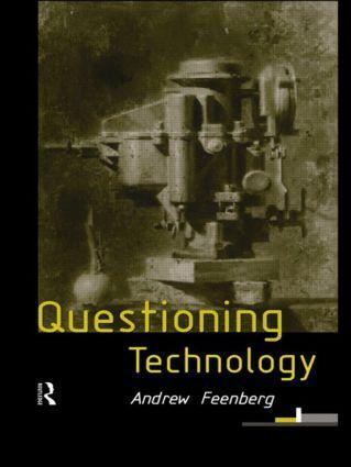 Cover: 9780415197557 | Questioning Technology | Andrew Feenberg | Taschenbuch | Englisch