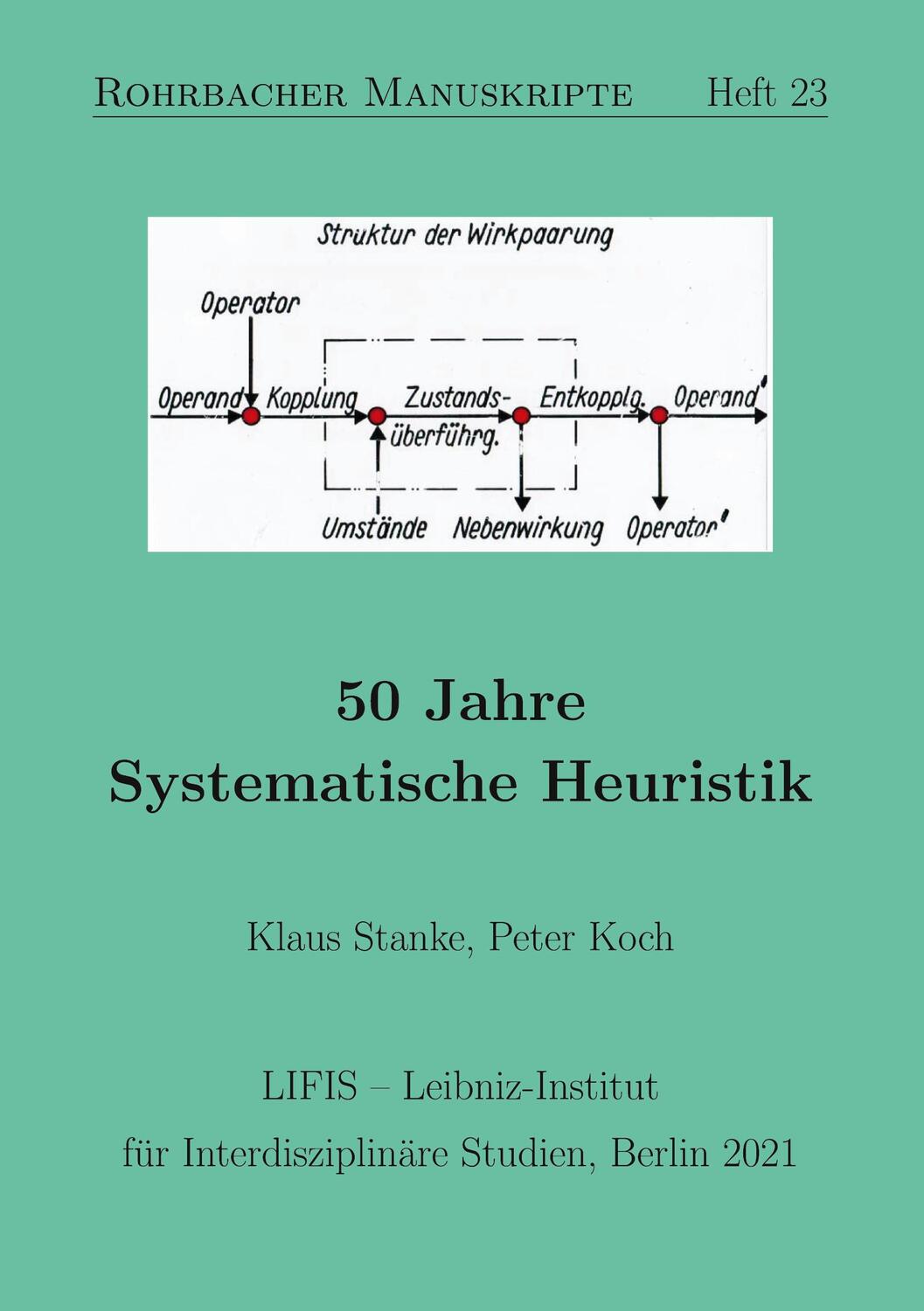 Cover: 9783754308394 | 50 Jahre Systematische Heuristik | Peter Koch (u. a.) | Taschenbuch