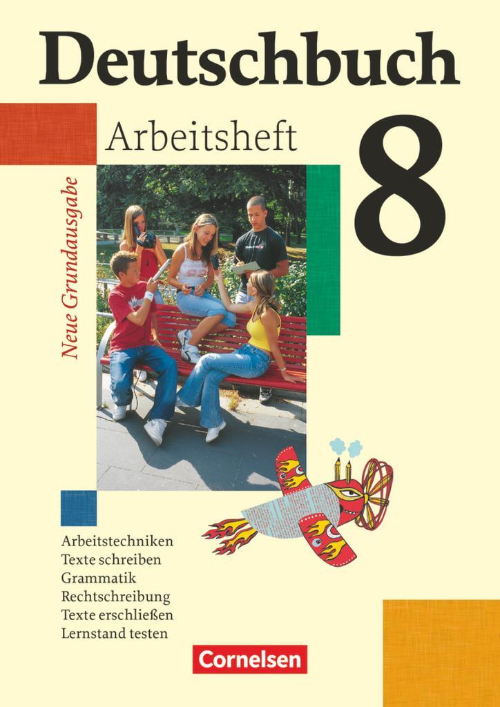 Cover: 9783060608058 | Deutschbuch 8. Schuljahr. Arbeitsheft mit Lösungen. Neue Grundausgabe