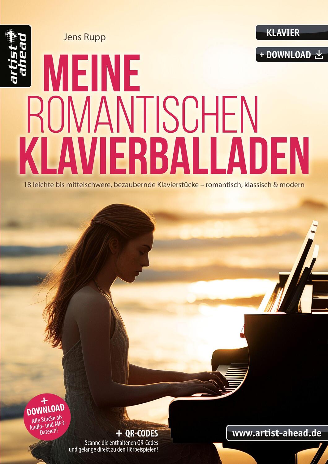 Cover: 9783866422162 | Meine romantischen Klavierballaden | Jens Rupp | Broschüre | 44 S.