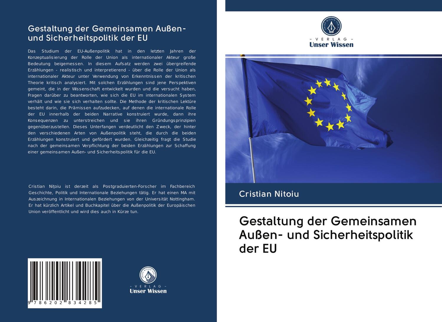 Cover: 9786202834285 | Gestaltung der Gemeinsamen Außen- und Sicherheitspolitik der EU | Buch