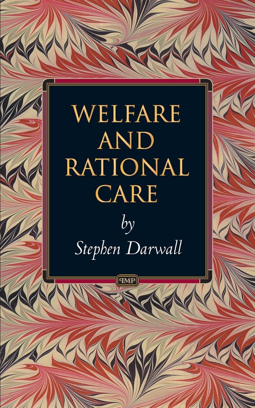 Cover: 9780691092539 | Welfare and Rational Care | Stephen Darwall | Taschenbuch | Paperback