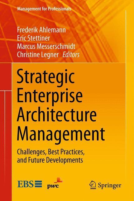 Cover: 9783642242229 | Strategic Enterprise Architecture Management | Ahlemann (u. a.) | Buch