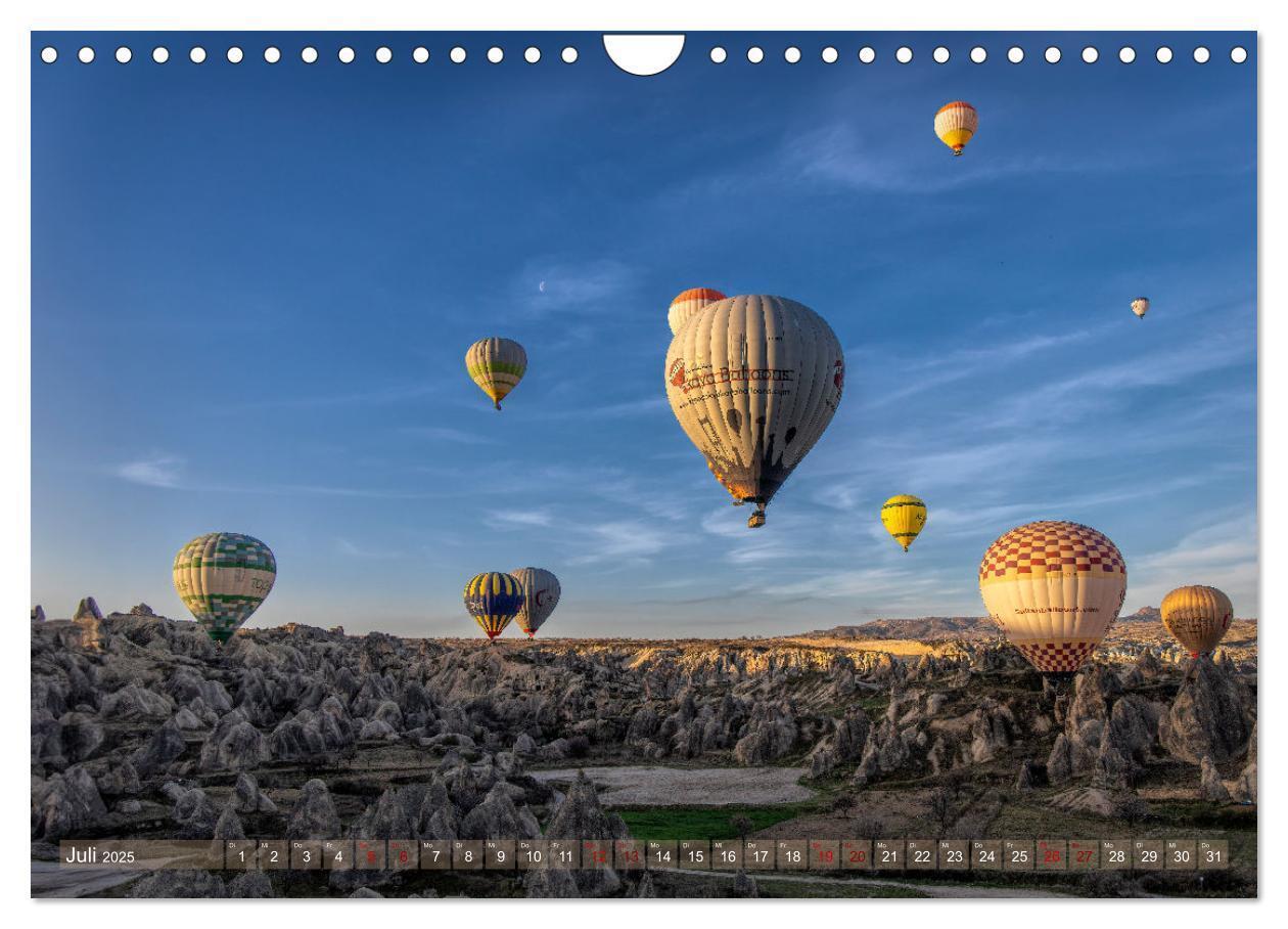 Bild: 9783435645855 | Heißluftballons Die sanften Riesen (Wandkalender 2025 DIN A4 quer),...