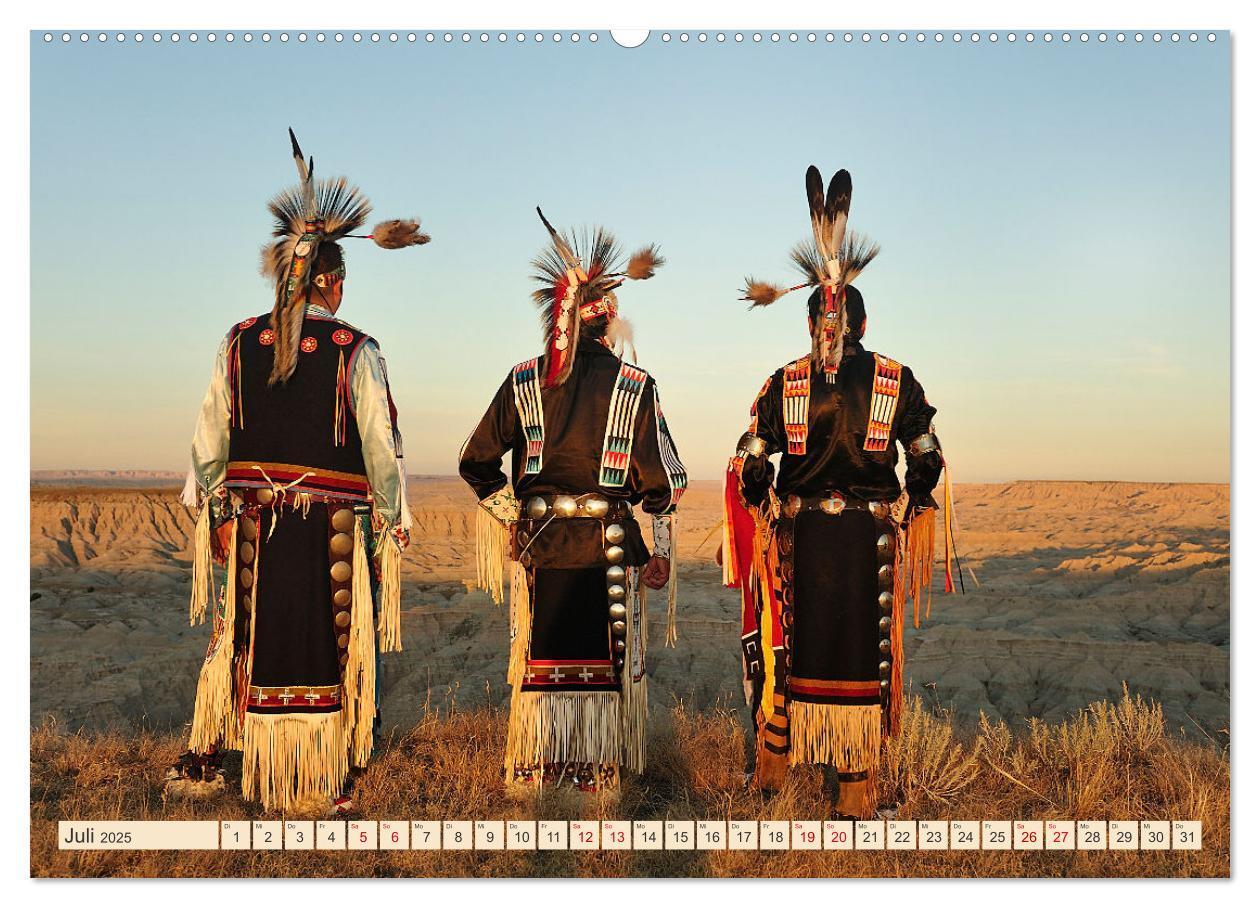 Bild: 9783457164181 | Sioux Im Lande von Sitting Bull (Wandkalender 2025 DIN A2 quer),...