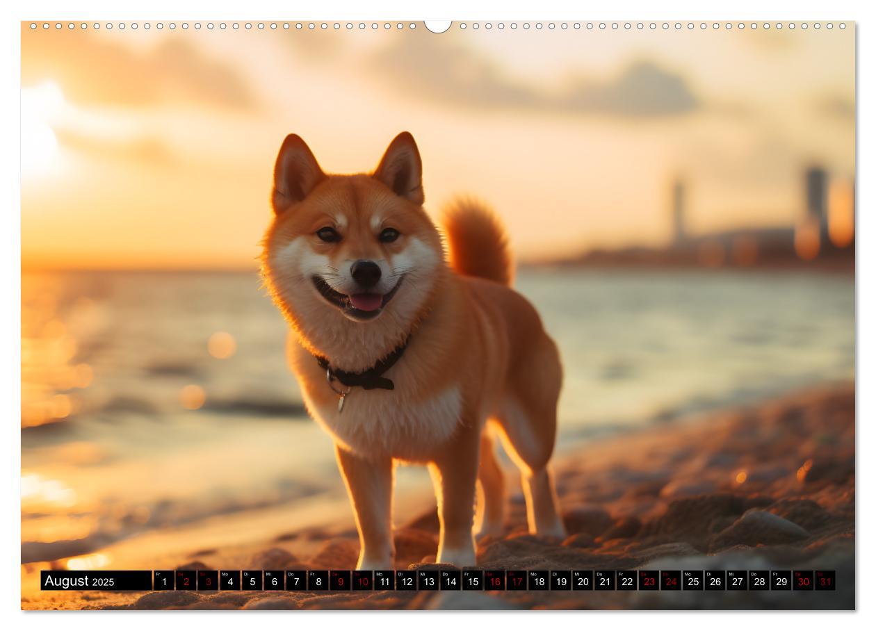 Bild: 9783383858260 | Shiba Inu - Stolz und Anmut (Wandkalender 2025 DIN A2 quer),...