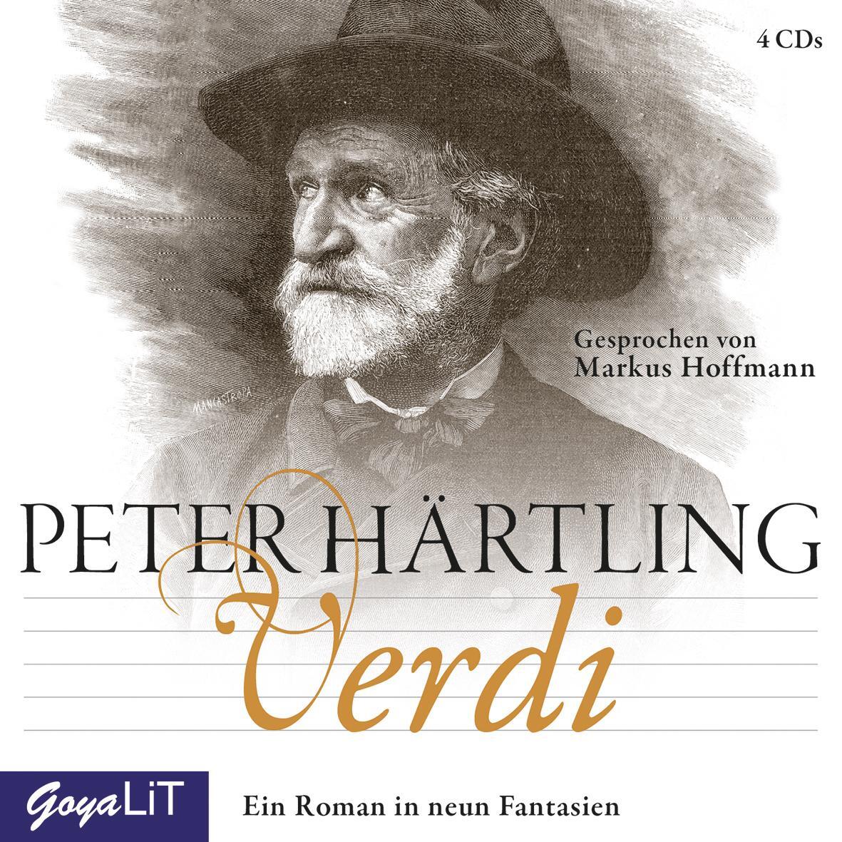 Cover: 9783833734717 | Verdi | Ein Roman in neun Fantasien | Peter Härtling | Audio-CD | 2015