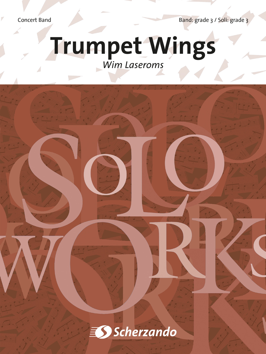 Cover: 9790035235546 | Trumpet Wings | Wim Laseroms | Scherzando Solo Works | Scherzando