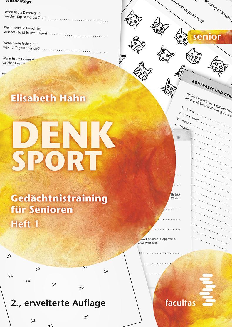 Cover: 9783708919904 | Denksport | Gedächtnistraining für Senioren, Heft 1 | Elisabeth Hahn