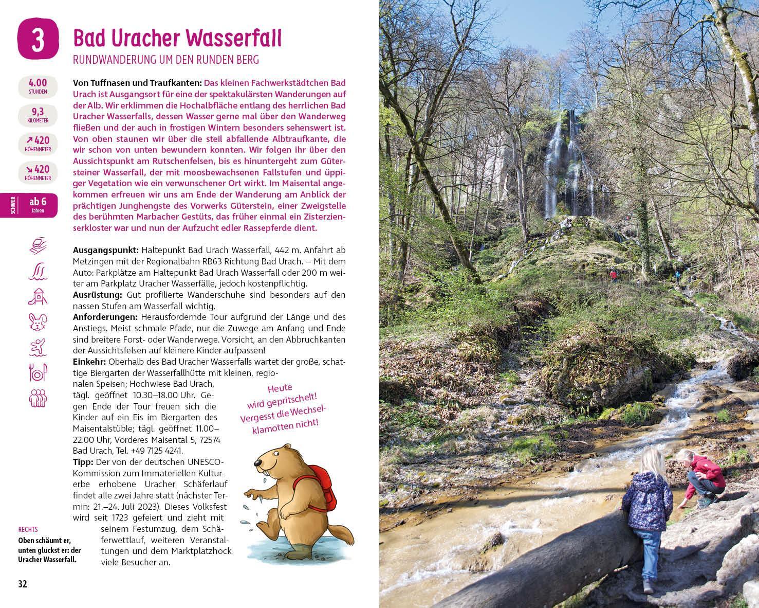 Bild: 9783763333776 | Erlebniswandern mit Kindern Schwäbische Alb West | Marcel Gisler