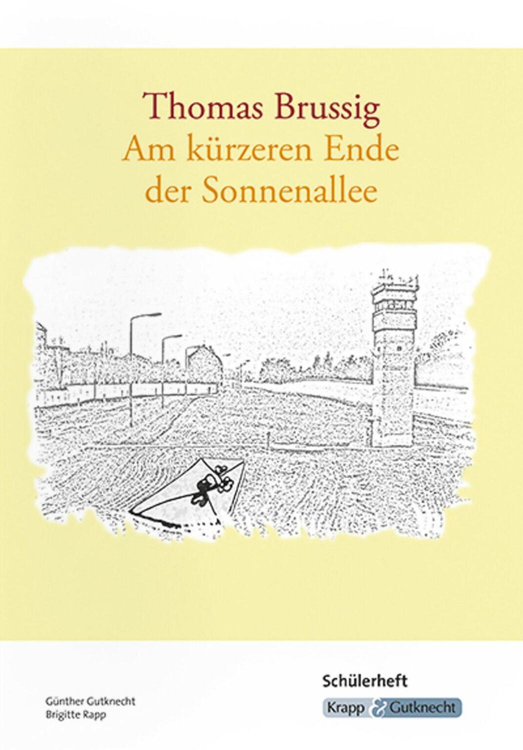 Cover: 9783963230202 | Am kürzeren Ende der Sonnenallee | Schülerheft mit Materialienteil