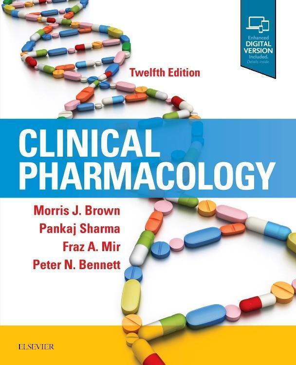 Cover: 9780702073281 | Clinical Pharmacology | Morris J. Brown (u. a.) | Taschenbuch | 2018