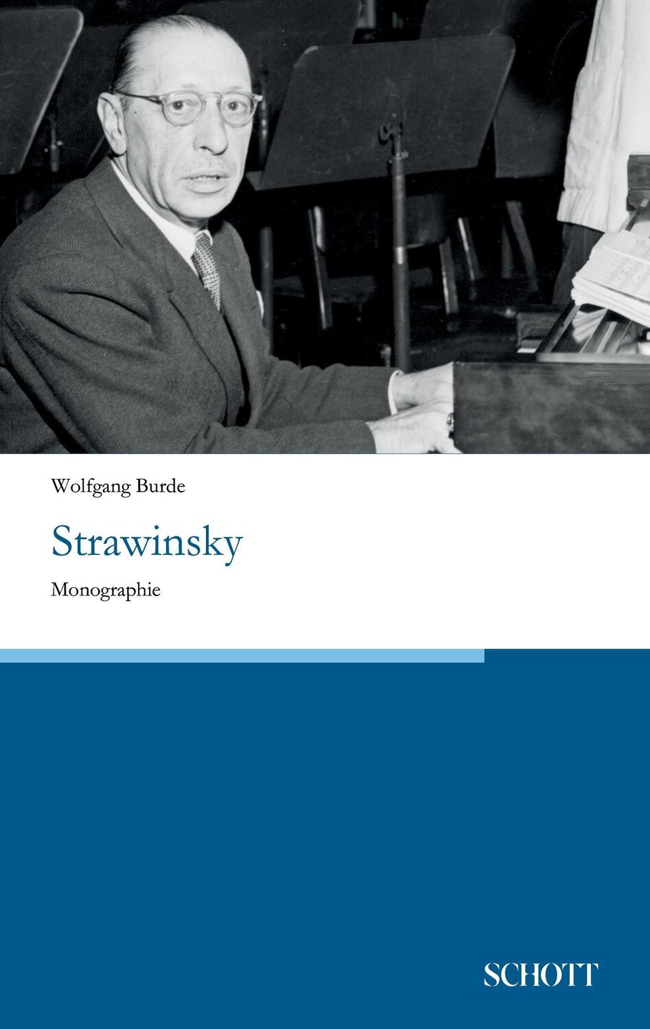 Cover: 9783959835053 | Strawinsky | Monographie | Wolfgang Burde | Taschenbuch