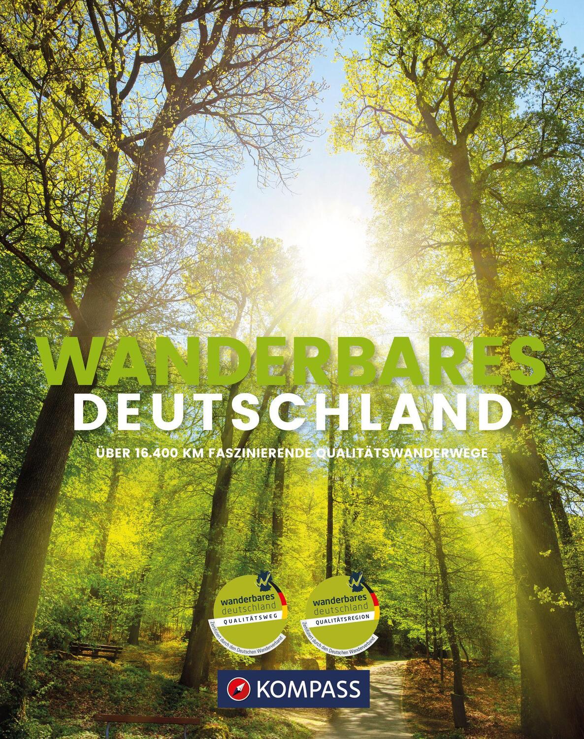 Cover: 9783991216698 | KOMPASS Bildband Wanderbares Deutschland | Buch | 384 S. | Deutsch