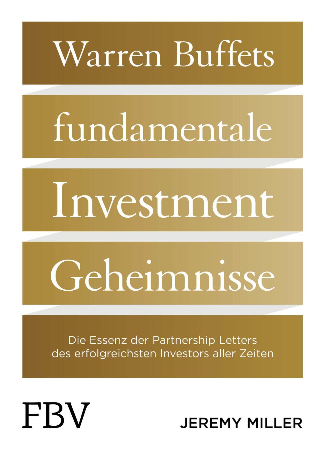 Cover: 9783898799324 | Warren Buffetts fundamentale Investment-Geheimnisse | Jeremy Miller