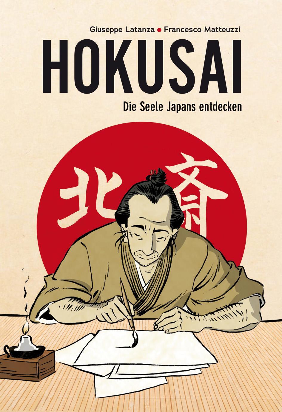 Cover: 9783038761723 | Hokusai - Die Seele Japans entdecken | Eine illustrierte Biografie