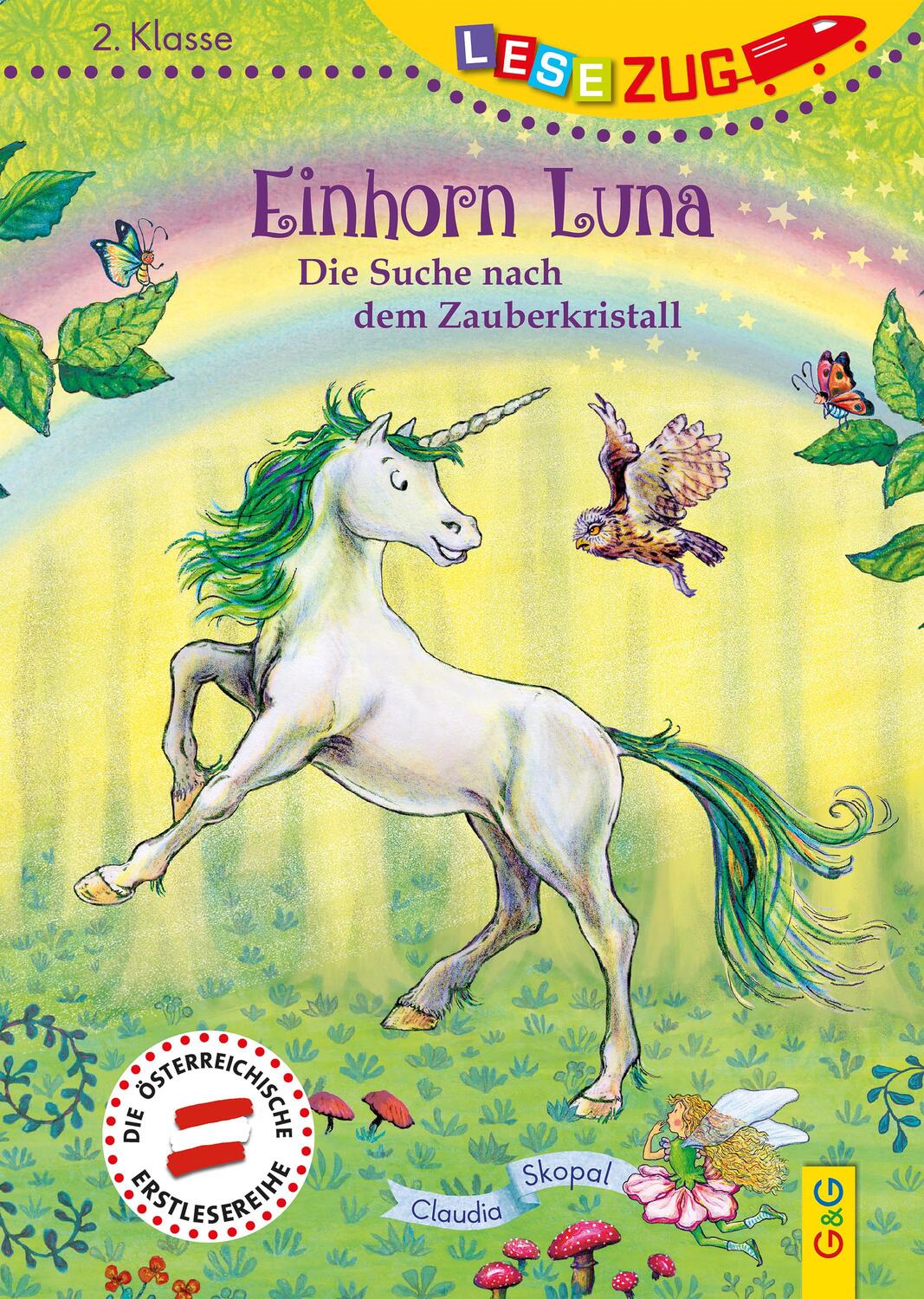 Cover: 9783707423761 | LESEZUG/2. Klasse: Einhorn Luna. Die Suche nach dem Zauberkristall