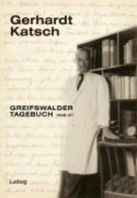Cover: 9783937719702 | Greifswalder Tagebuch 1946-47 | Taschenbuch | 160 S. | Deutsch | 2015