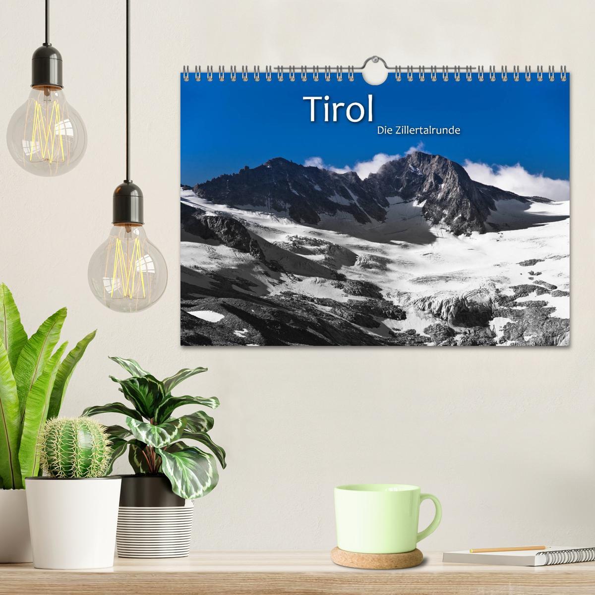 Bild: 9783435707126 | TIROL - Die Zillertalrunde (Wandkalender 2025 DIN A4 quer),...