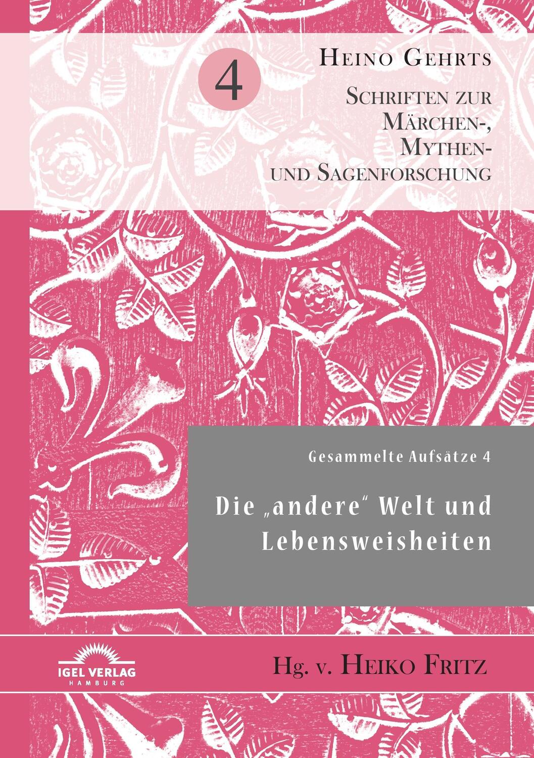 Cover: 9783868157154 | Gesammelte Aufsätze 4: Die ¿andere¿ Welt und Lebensweisheiten | Buch