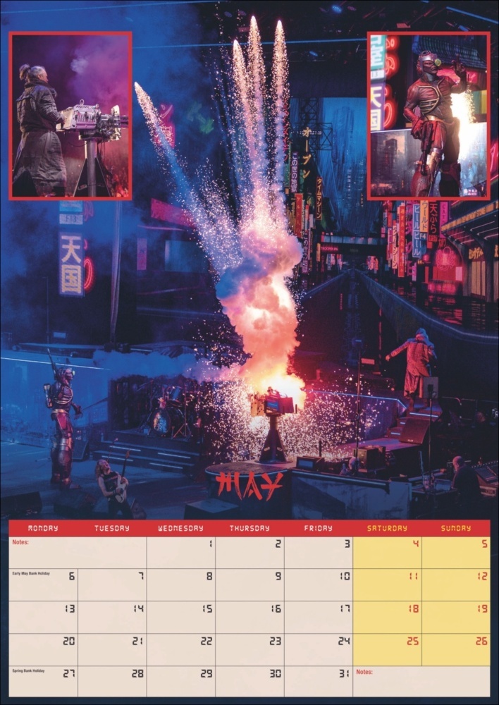 Bild: 9783840196744 | Iron Maiden Posterkalender 2025 | Kalender | Spiralbindung | 14 S.