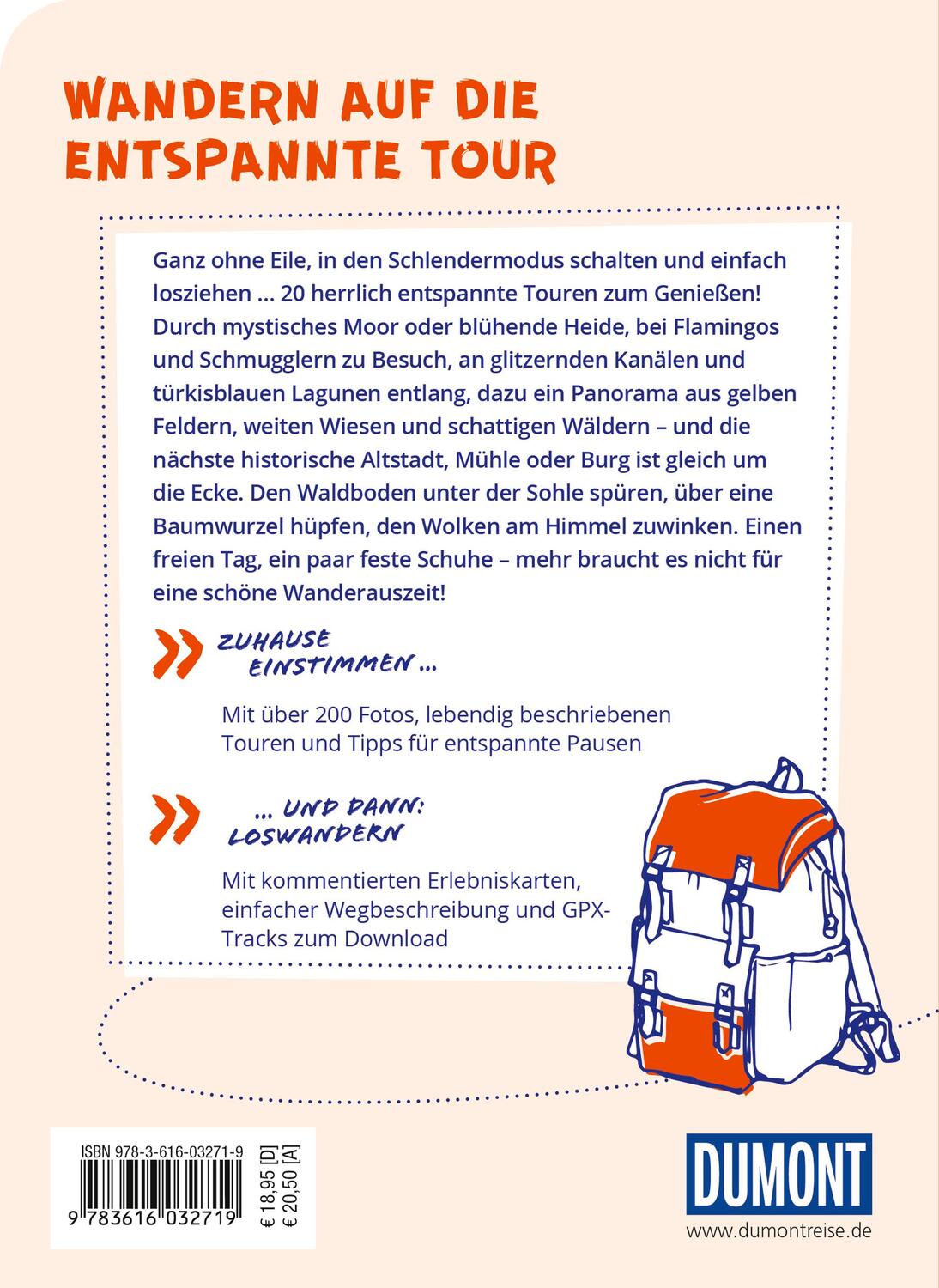 Rückseite: 9783616032719 | DuMont Wanderzeit im Münsterland | Mona Contzen | Taschenbuch | 224 S.