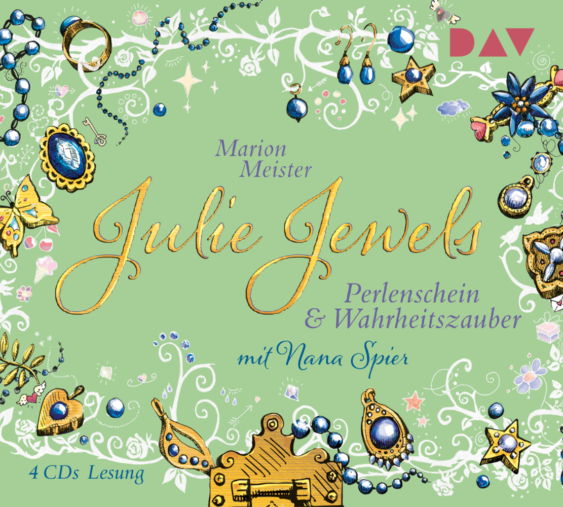 Cover: 9783742404008 | Julie Jewels - Teil 1: Perlenschein und Wahrheitszauber, 4 Audio-CDs