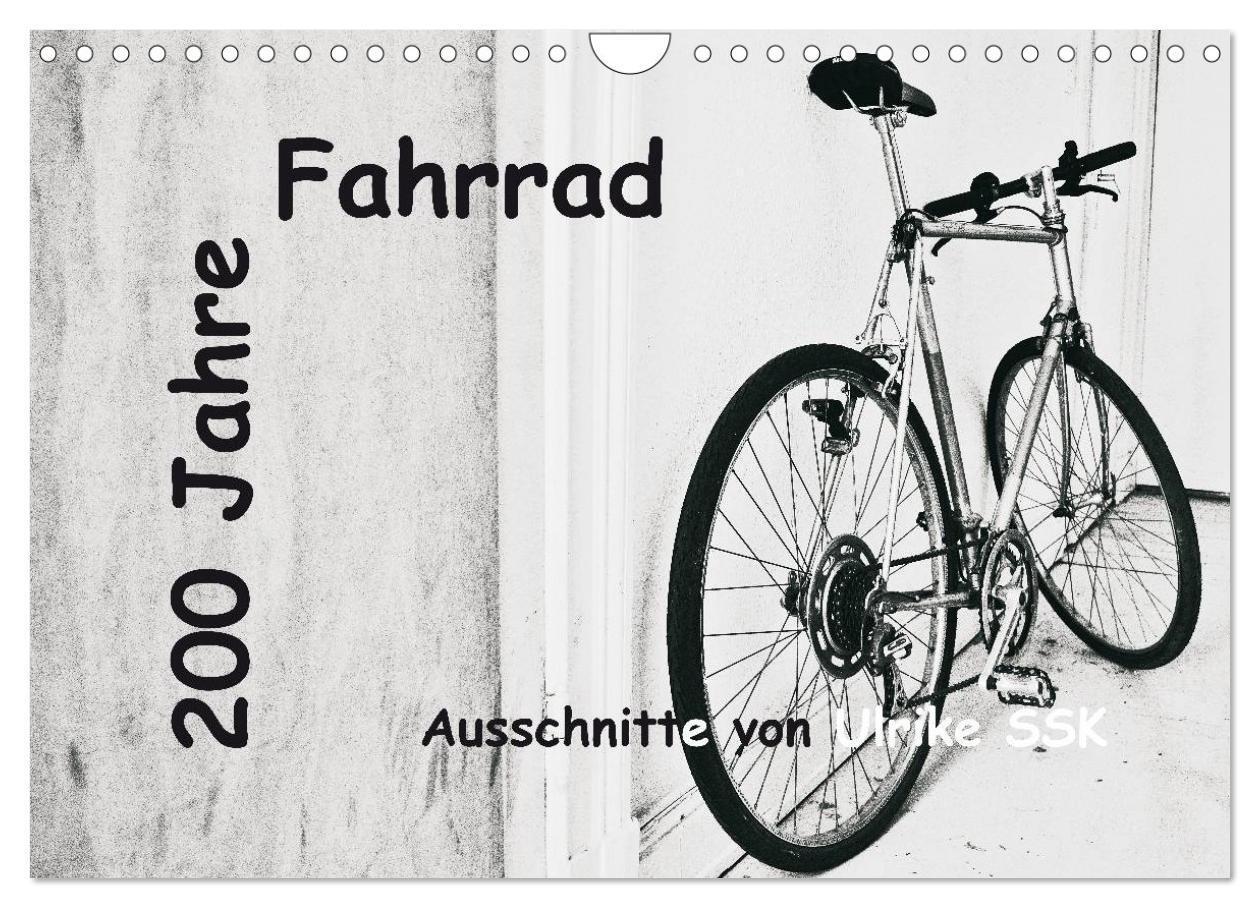Cover: 9783383256912 | 200 Jahre Fahrrad - Ausschnitte von Ulrike SSK (Wandkalender 2024...