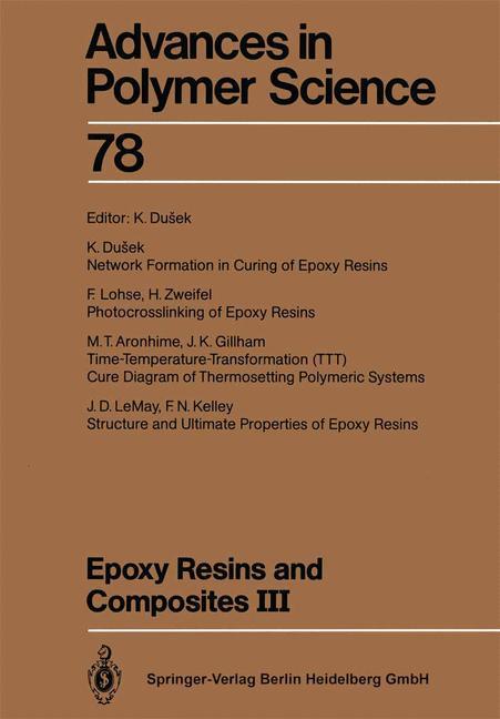 Cover: 9783662151822 | Epoxy Resins and Composites III | K. Dusek | Taschenbuch | Paperback