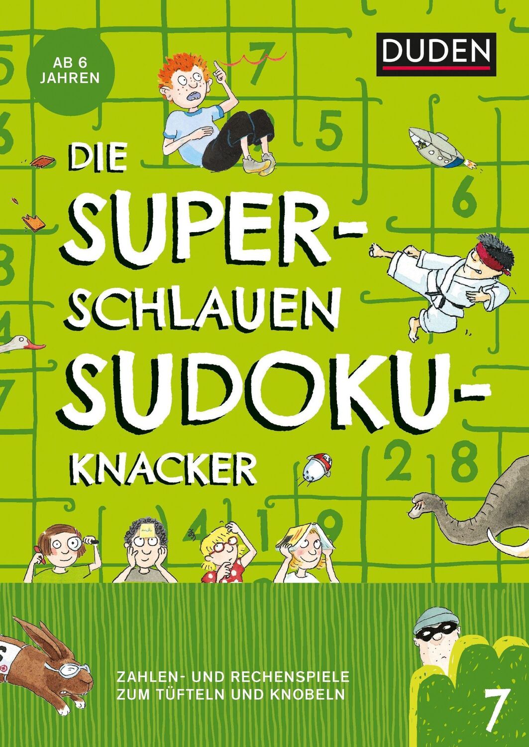 Cover: 9783411721092 | Die superschlauen Sudokuknacker - ab 6 Jahren (Band 7) | Offermann