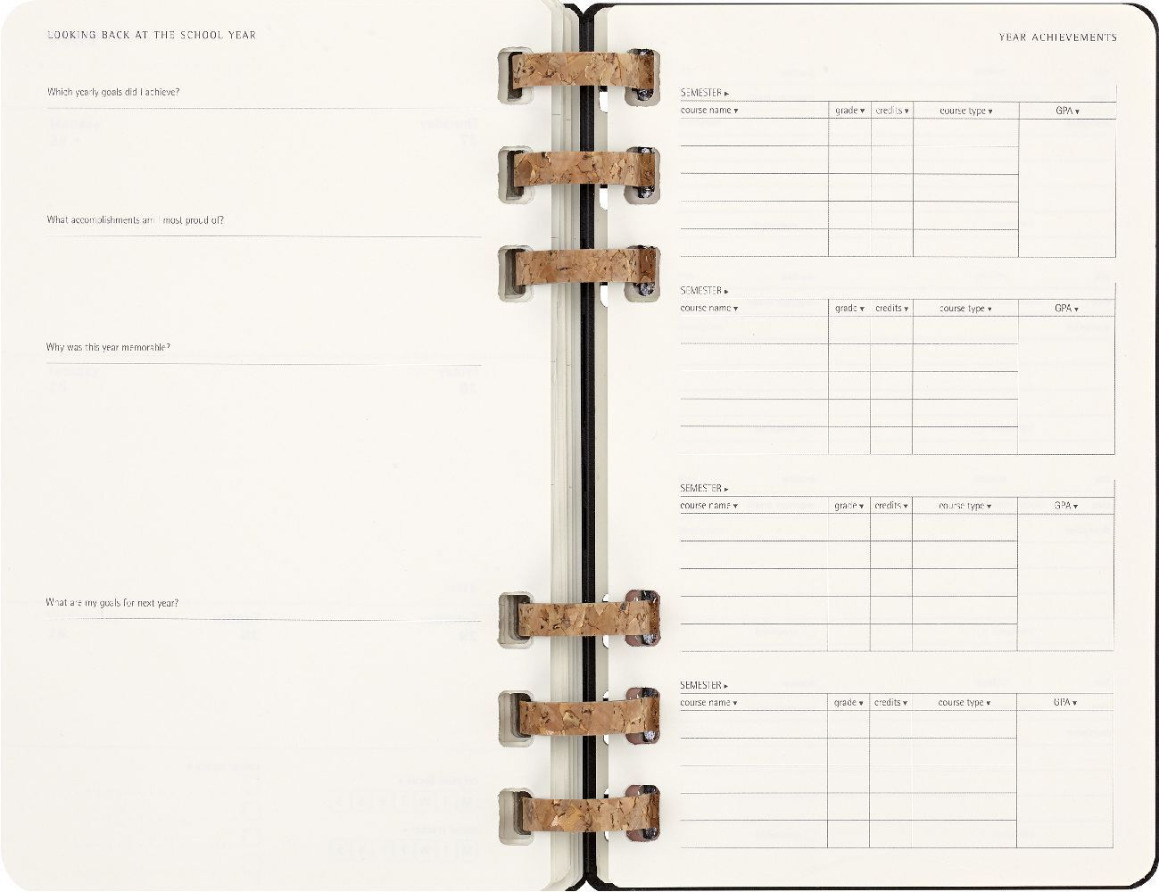 Bild: 8056598858075 | Moleskine 12 Monats Studienplaner mit Spiralbindung 2023/2024,...