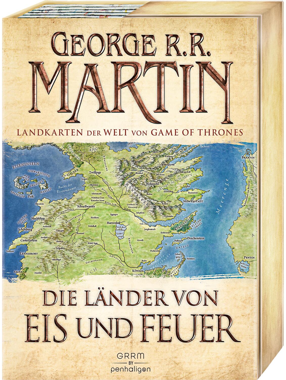 Cover: 9783764531706 | Die Länder von Eis und Feuer | George R. R. Martin | Buch | SET | 2016