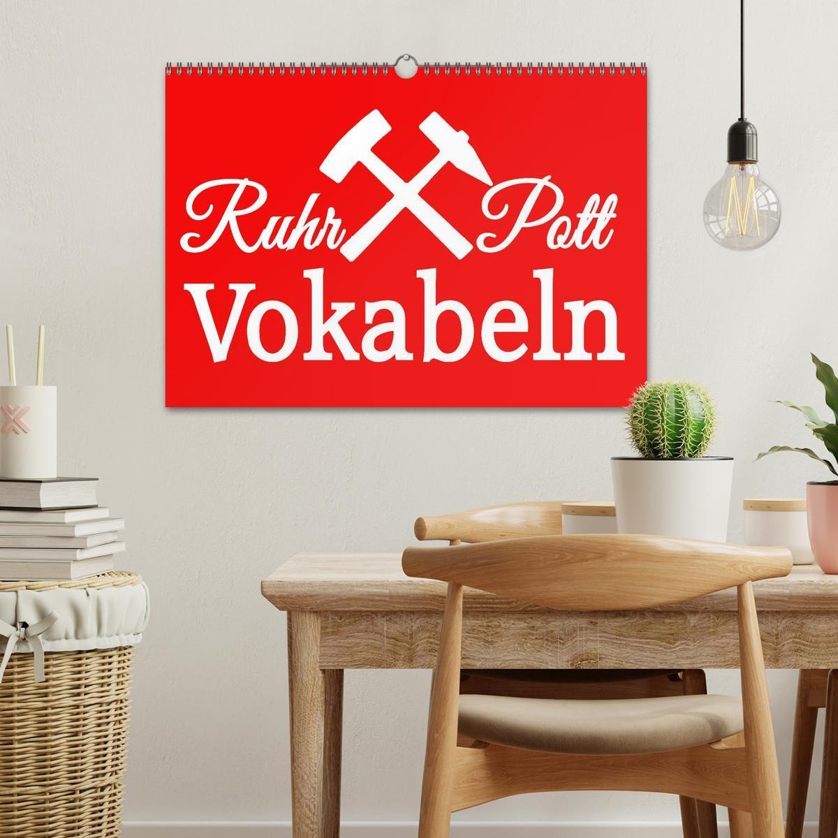 Bild: 9783435488612 | Ruhrpott Vokabeln (Wandkalender 2025 DIN A3 quer), CALVENDO...