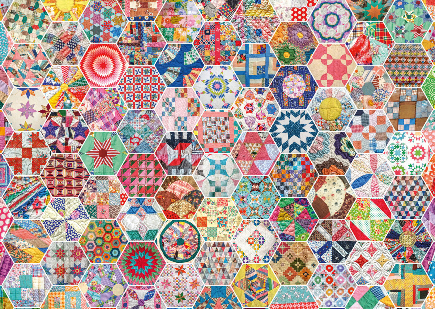 Bild: 4001504573843 | Amerikanischer Patchwork Quilt | Puzzle Standard 1.000 Teile | Spiel