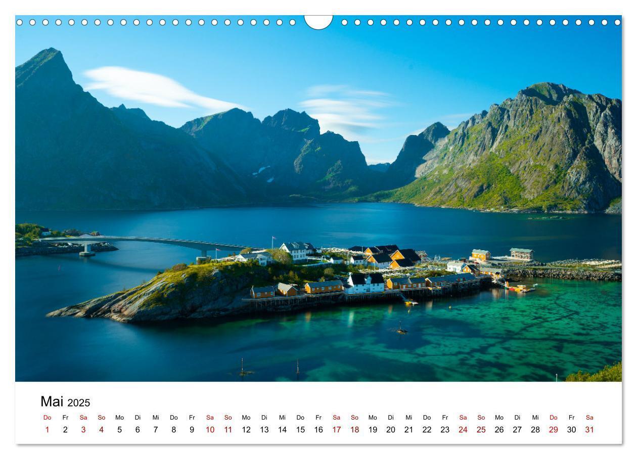 Bild: 9783435009428 | Lofoten (Wandkalender 2025 DIN A3 quer), CALVENDO Monatskalender