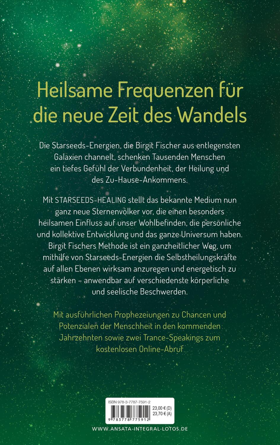 Bild: 9783778775912 | Starseeds-Healing | Birgit Fischer | Buch | 304 S. | Deutsch | 2023