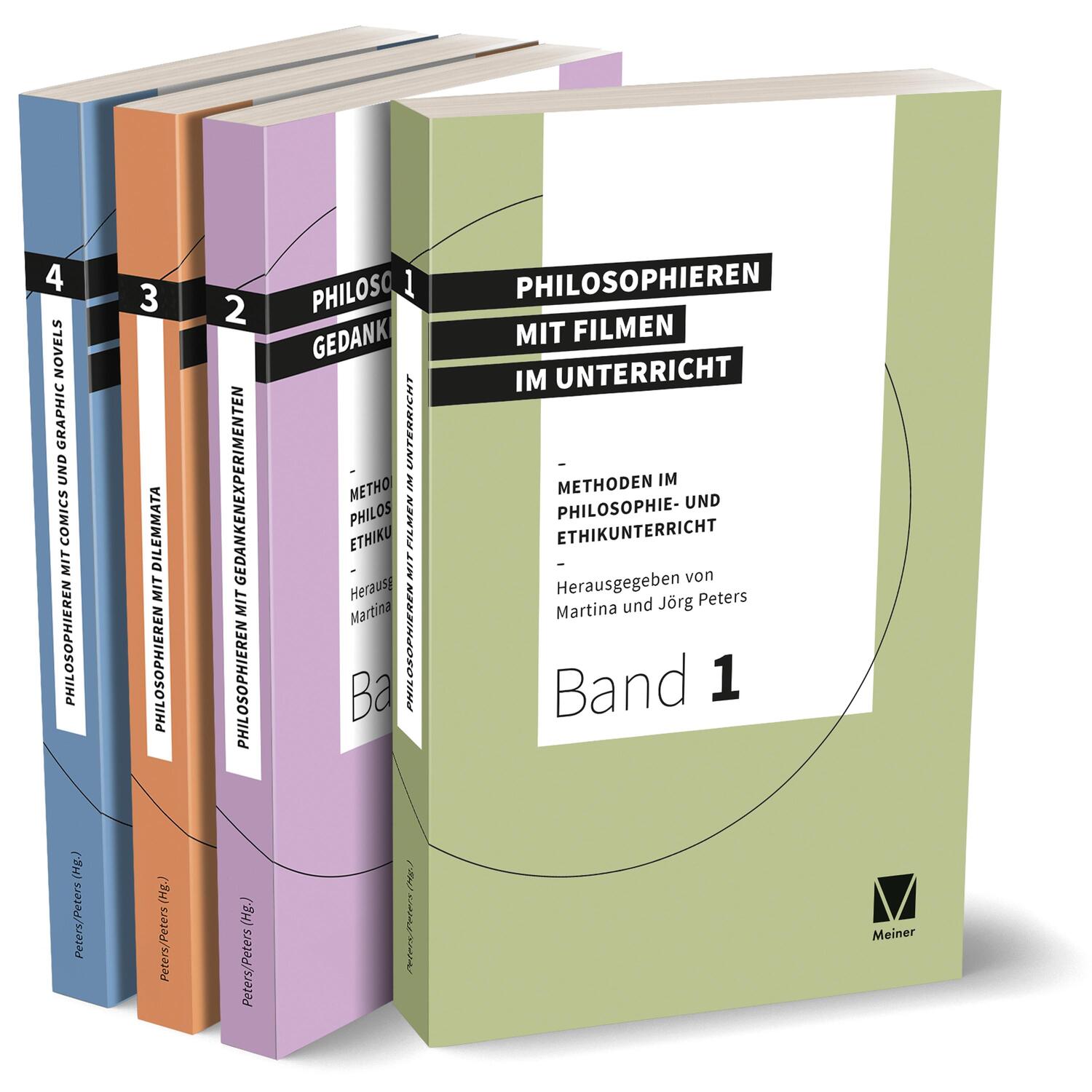 Cover: 9783787344338 | Methoden im Philosophie- und Ethikunterricht Band 1-4 im Set | Buch