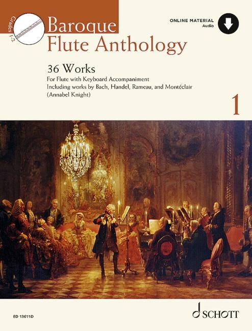 Cover: 9790220139246 | Baroque Flute Anthology 1 | 36 Werke. Band 1. Flöte. | Annabel Knight