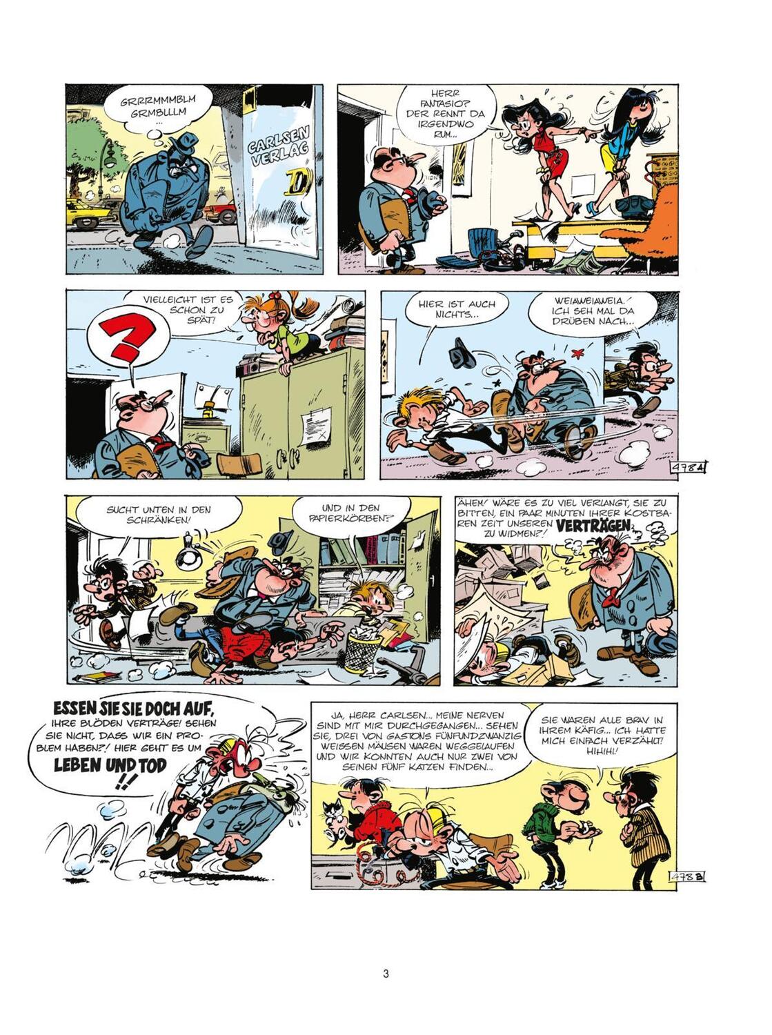 Bild: 9783551742148 | Gaston Neuedition 10: Volltreffer | André Franquin | Buch | 48 S.