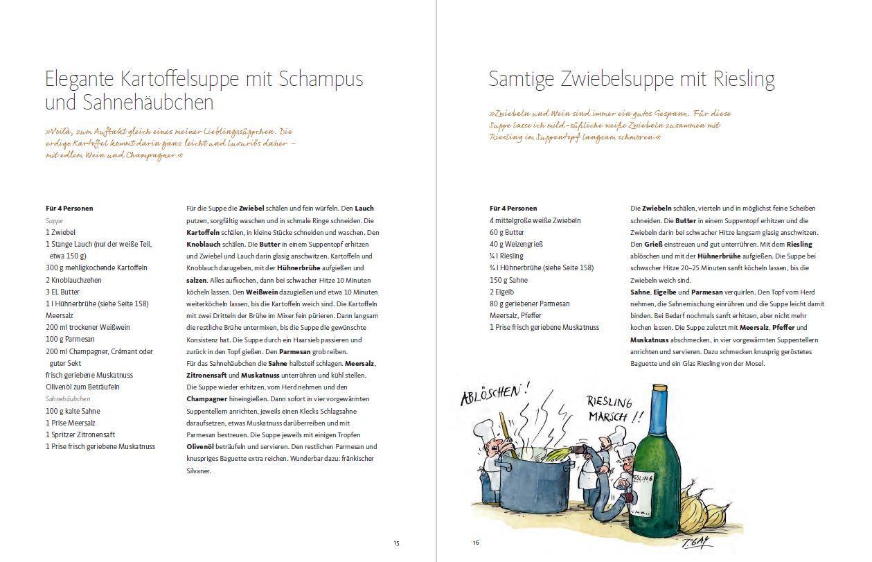 Bild: 9783869135892 | Wein muss rein! | Berauschende Rezepte | Léa Linster (u. a.) | Buch